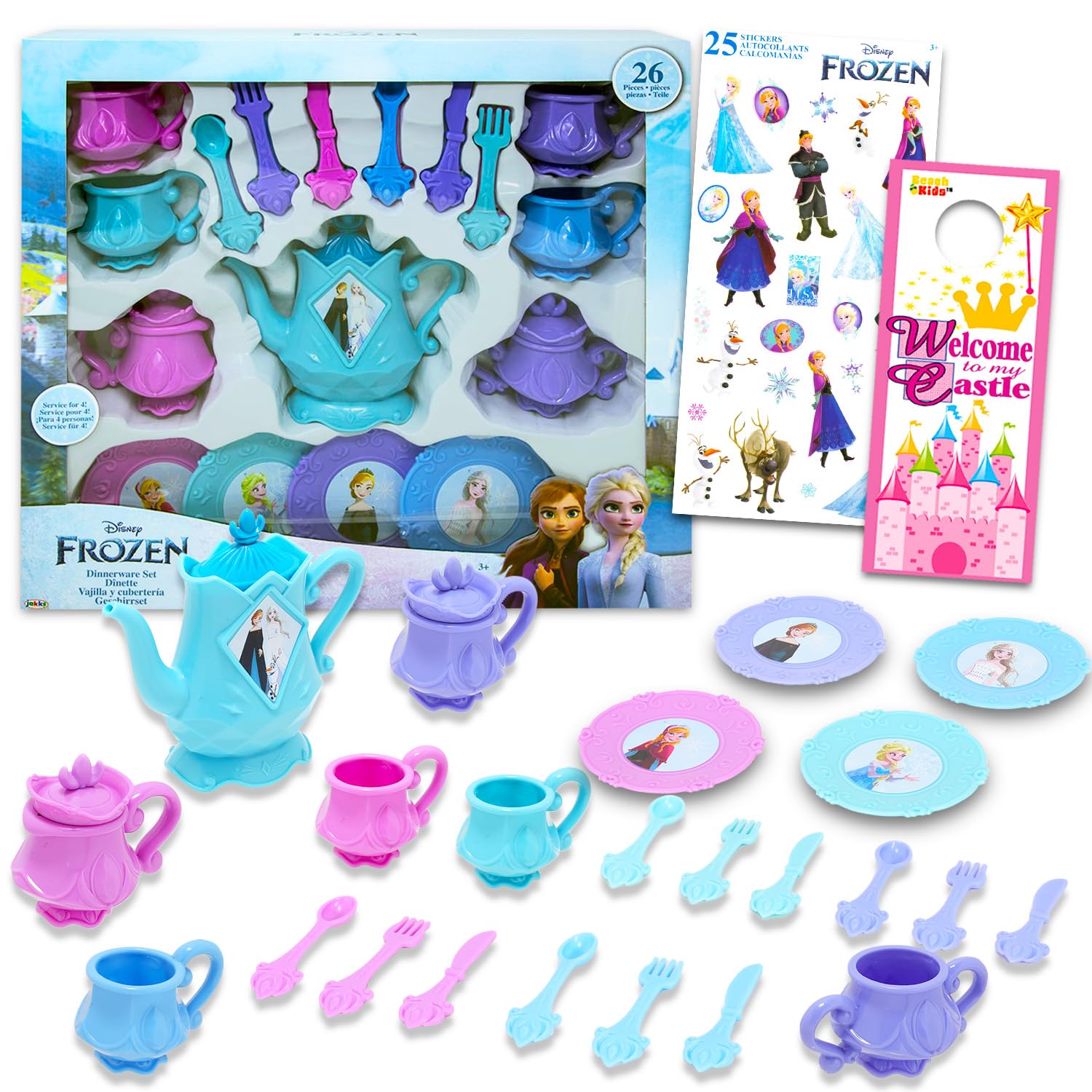 アナと雪の女王 - フローズンジャーニー☆アナ エルサ アクセサリー☆コンプリートセット Amazon.co.jp: マテル アナと雪の女王（Disney Frozen） エルサ